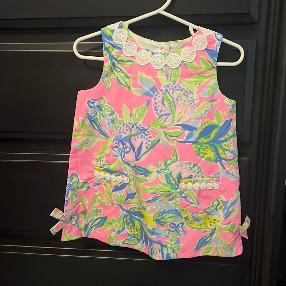 Lilly Pulitzer dress and diaper cover